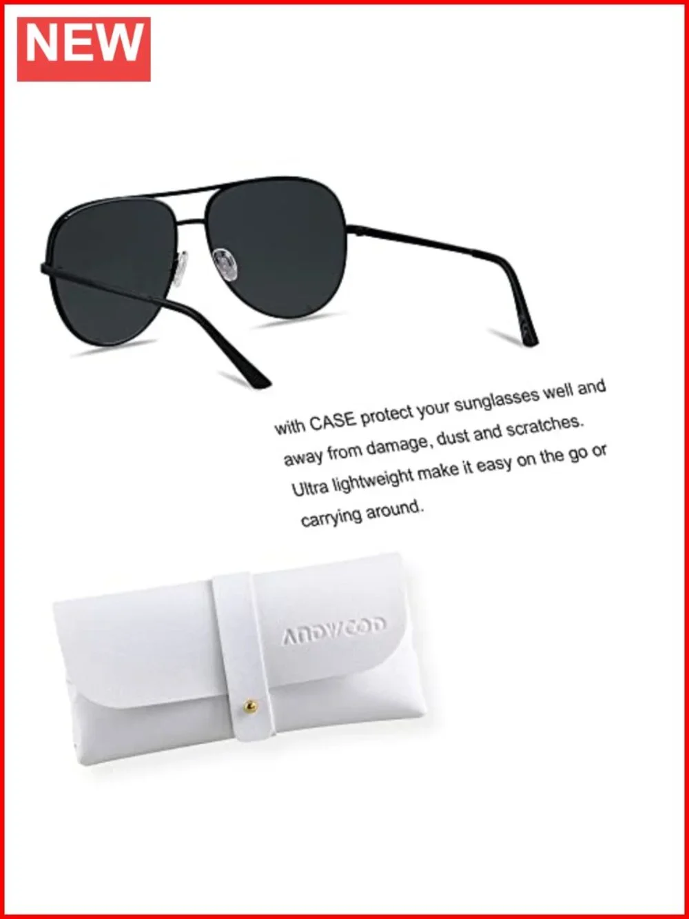 Oversized Aviator Sunglasses UV Protection Large Pilot
